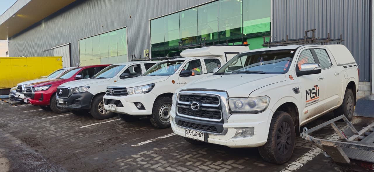 Ingenieros de MSTI en terreno